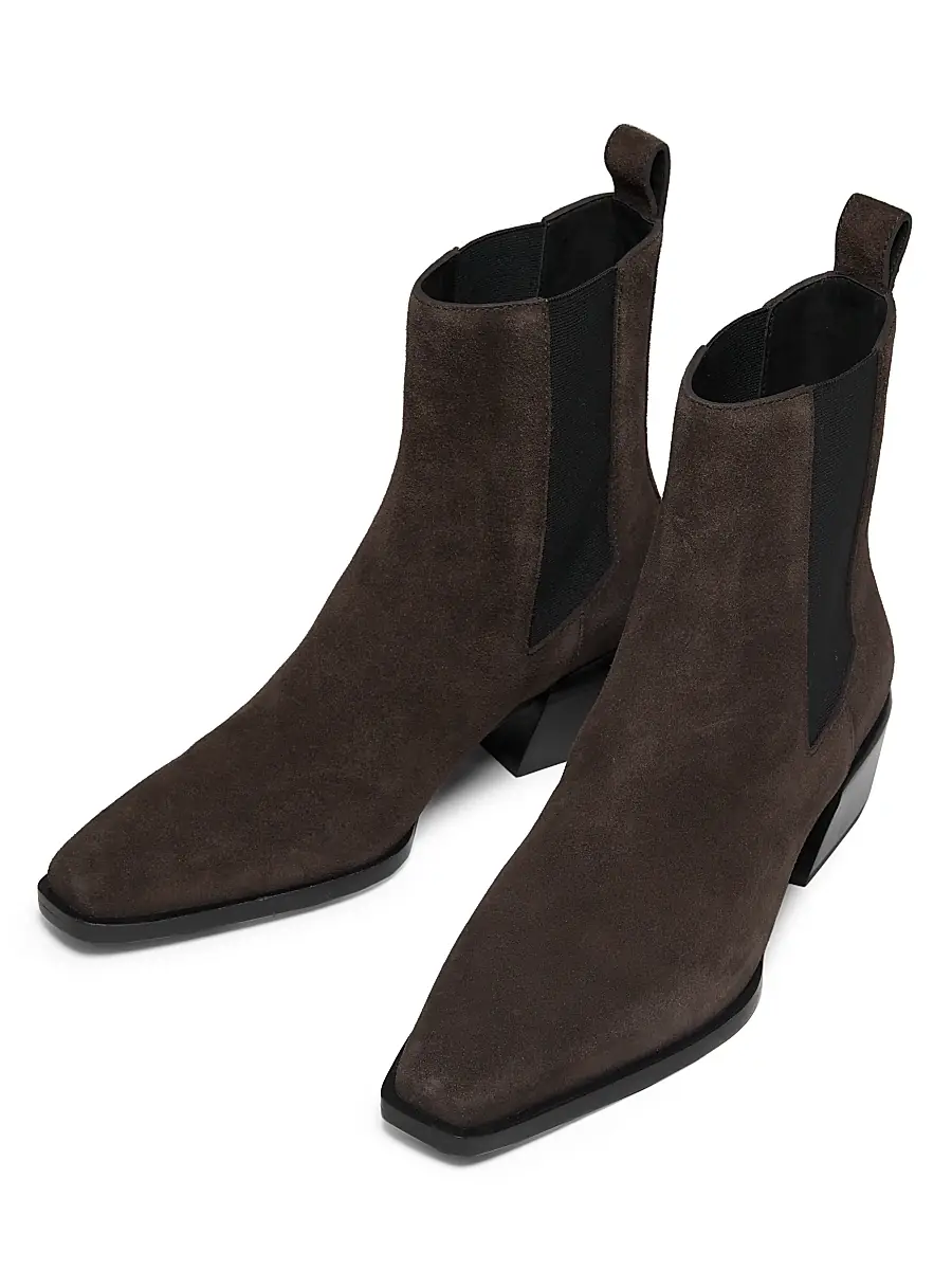 rag & bone Women's Joni Suede Chelsea Boots | Thumbnail 4