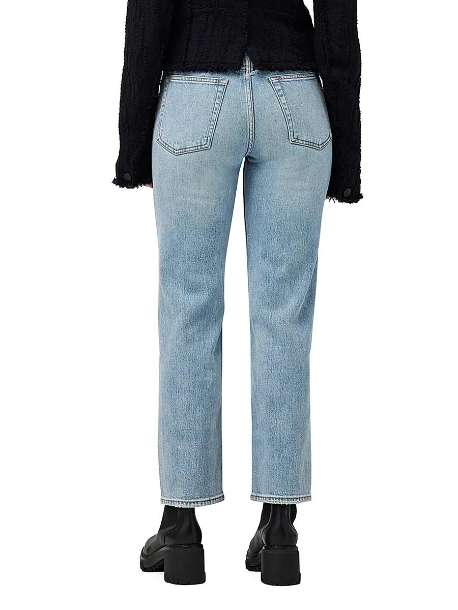 rag & bone Women's Harlow Straight Mid-Rise Crop Jeans | Thumbnail 5 rag & bone Women's Harlow Straight Mid-Rise Crop Jeans | Thumbnail 5