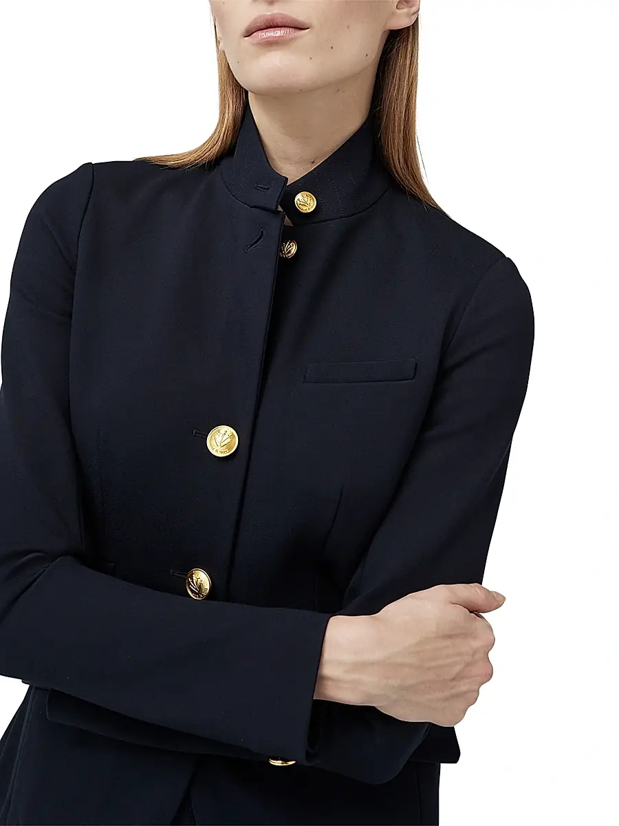 rag & bone Women's Slade Ponte Blazer | Thumbnail 6 rag & bone Women's Slade Ponte Blazer | Thumbnail 6