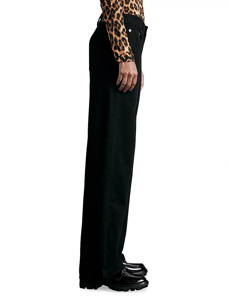 rag & bone Women's Featherweight Logan Wide-Leg Pant | Thumbnail 3 rag & bone Women's Featherweight Logan Wide-Leg Pant | Thumbnail 3
