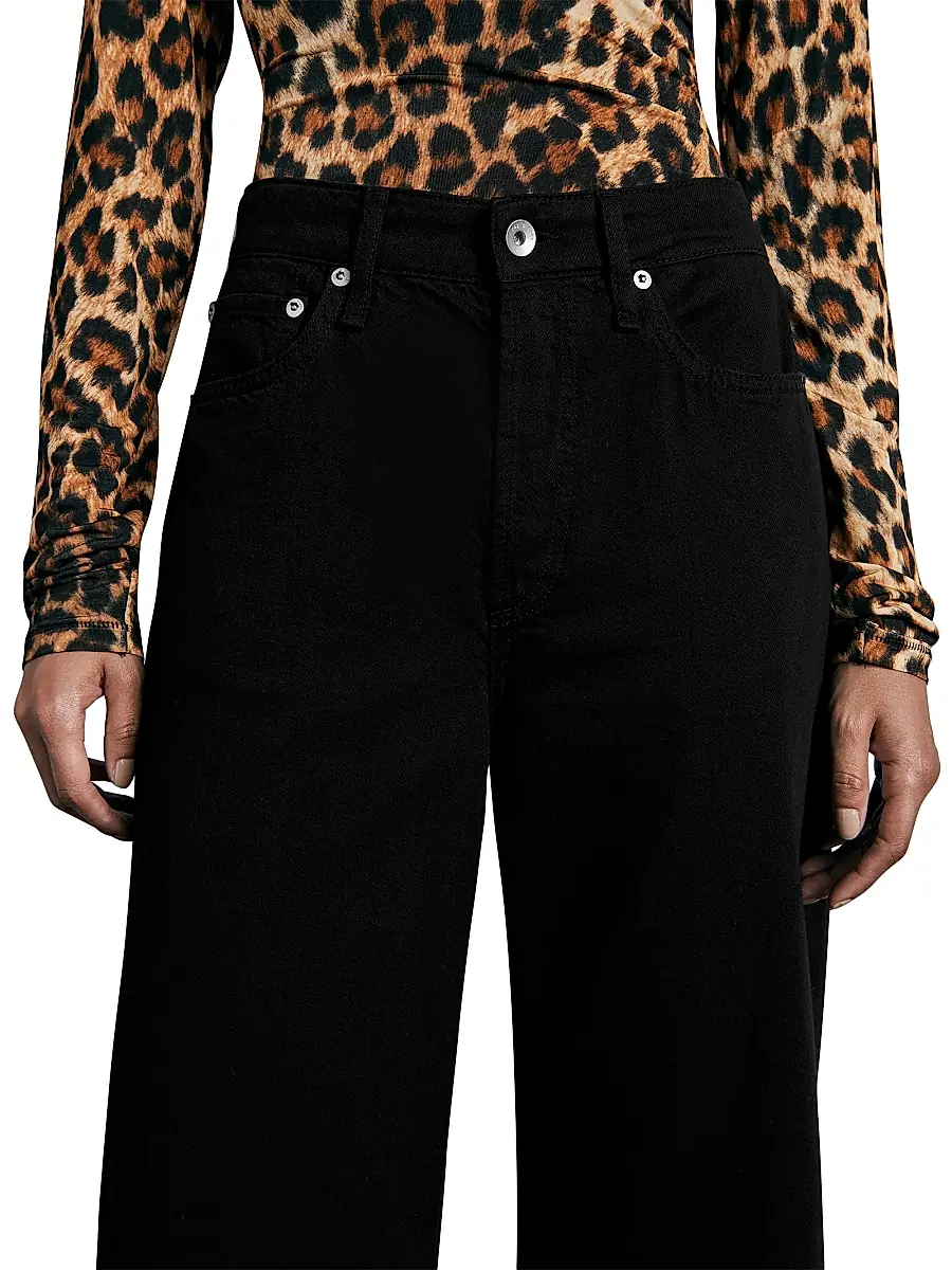 rag & bone Women's Featherweight Logan Wide-Leg Pant | Thumbnail 5 rag & bone Women's Featherweight Logan Wide-Leg Pant | Thumbnail 5