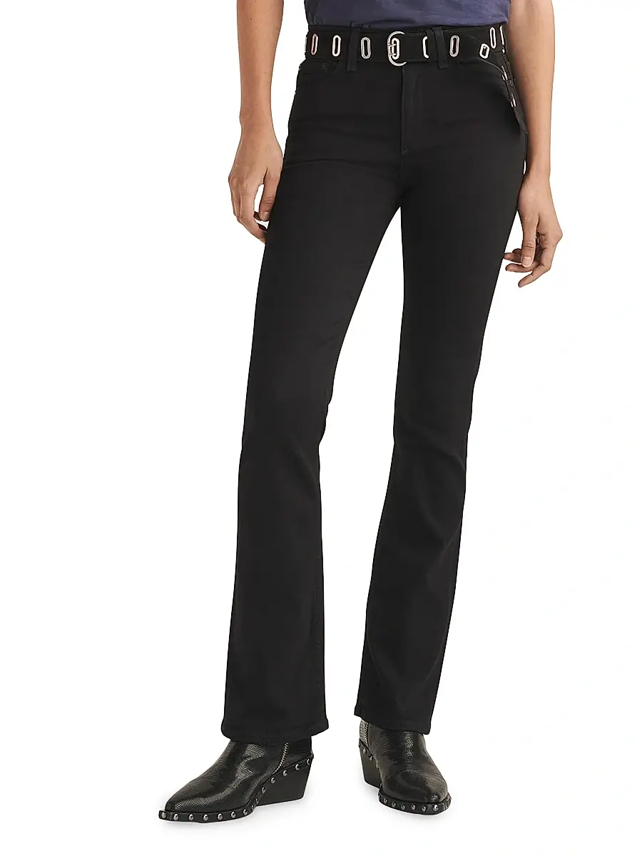rag & bone Women's Peyton Mid-Rise Bootcut | Thumbnail 6 rag & bone Women's Peyton Mid-Rise Bootcut | Thumbnail 6