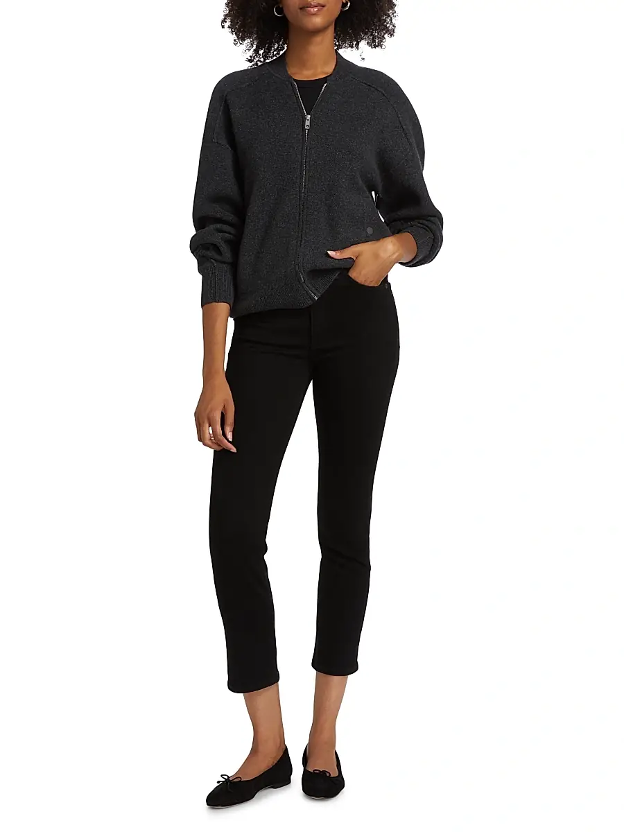 rag & bone Women's Wren High-Rise Crop Jeans | Thumbnail 2 rag & bone Women's Wren High-Rise Crop Jeans | Thumbnail 2