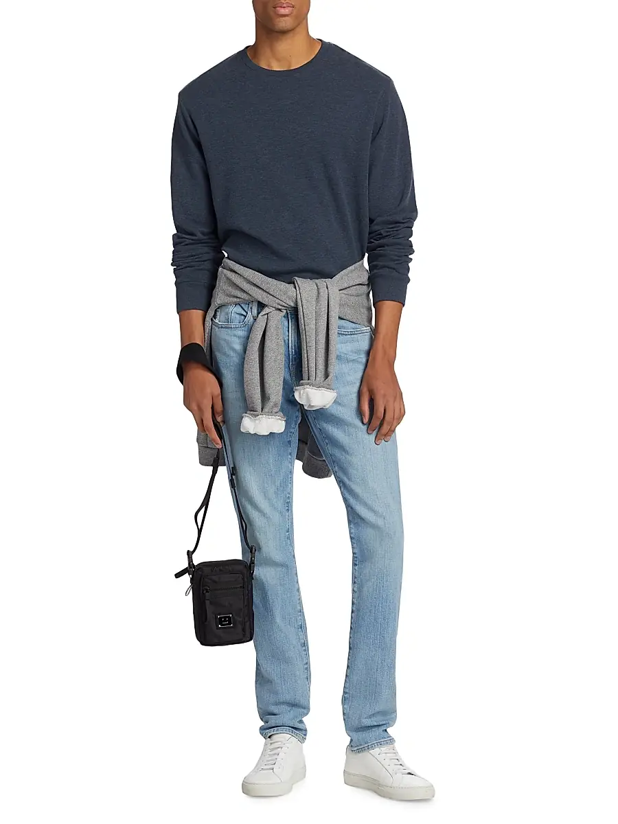 Frame Men's Duo Fold Crewneck Sweatshirt | Thumbnail 2 Frame Men's Duo Fold Crewneck Sweatshirt | Thumbnail 2