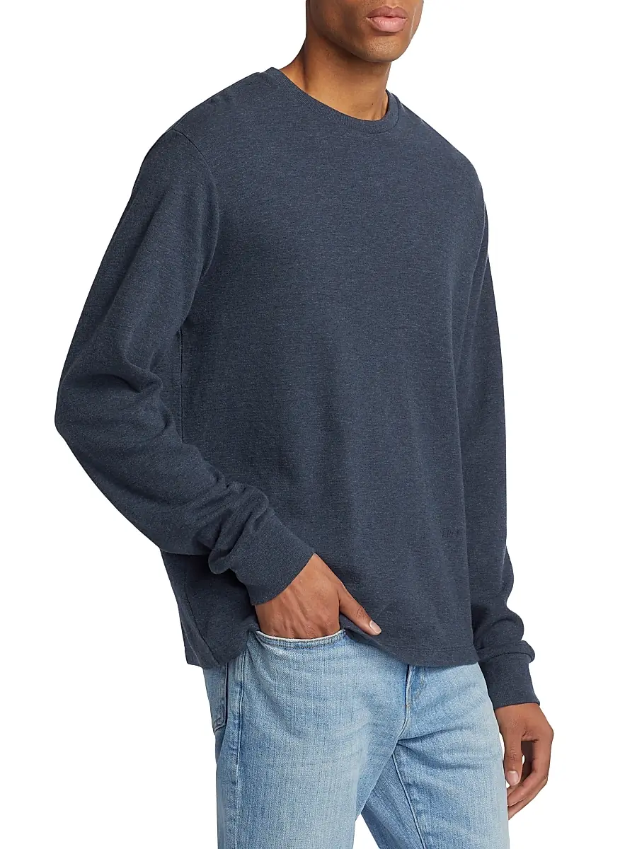 Frame Men's Duo Fold Crewneck Sweatshirt | Thumbnail 4 Frame Men's Duo Fold Crewneck Sweatshirt | Thumbnail 4