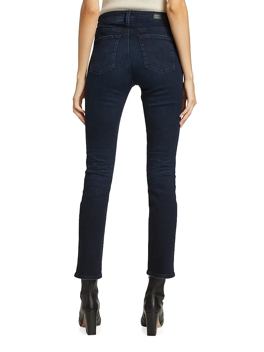 AG Jeans Women's Mari High-Rise Stretch Straight Jeans - 3 Years High Rise | Thumbnail 5 AG Jeans Women's Mari High-Rise Stretch Straight Jeans - 3 Years High Rise | Thumbnail 5