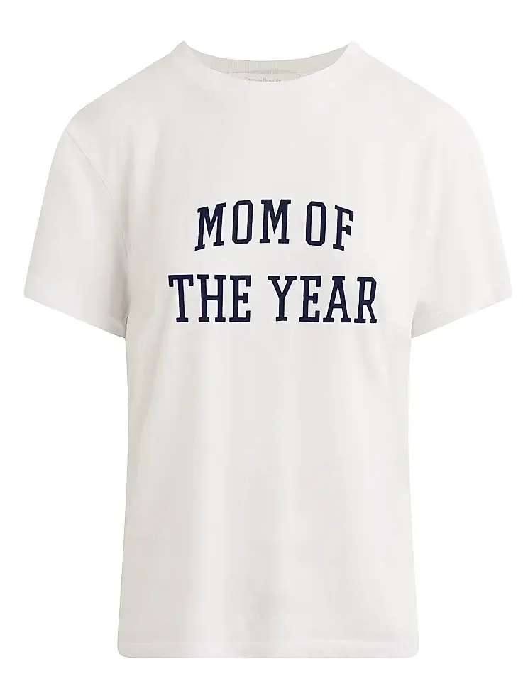 Women's ''Mom Of The Year'' Classic Collegiate T-Shirt Women's ''Mom Of The Year'' Classic Collegiate T-Shirt