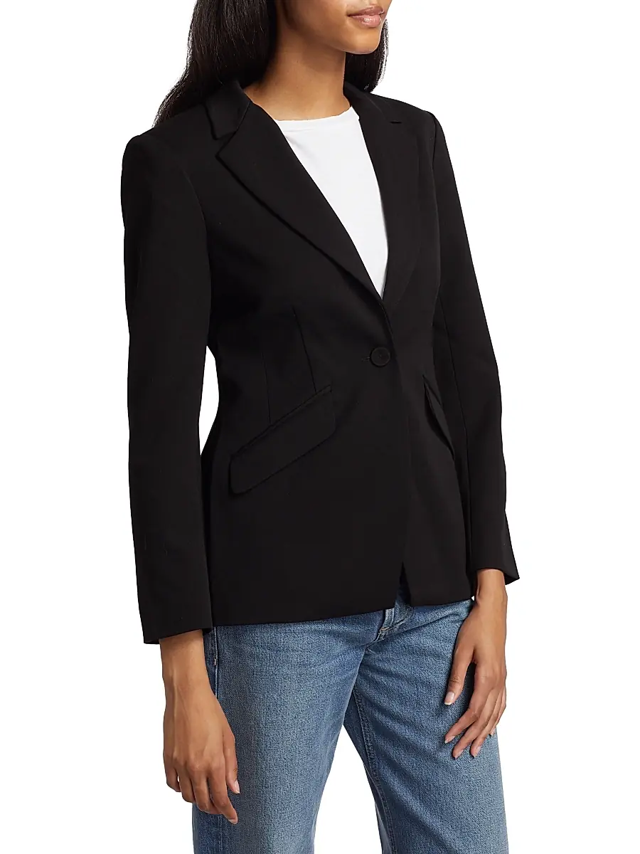 Favorite Daughter Women's Favorite Tailored Blazer - Beige | Thumbnail 12 Favorite Daughter Women's Favorite Tailored Blazer - Beige | Thumbnail 12