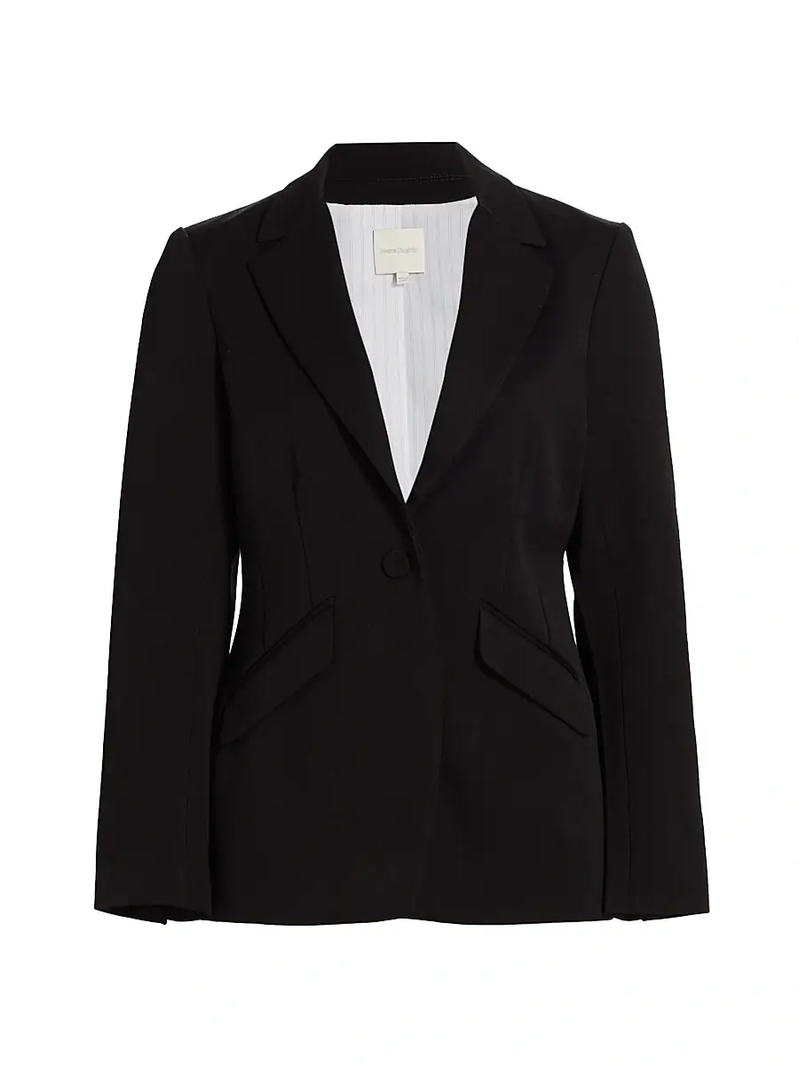 Favorite Daughter Women's Favorite Tailored Blazer - Beige | Thumbnail 9 Favorite Daughter Women's Favorite Tailored Blazer - Beige | Thumbnail 9