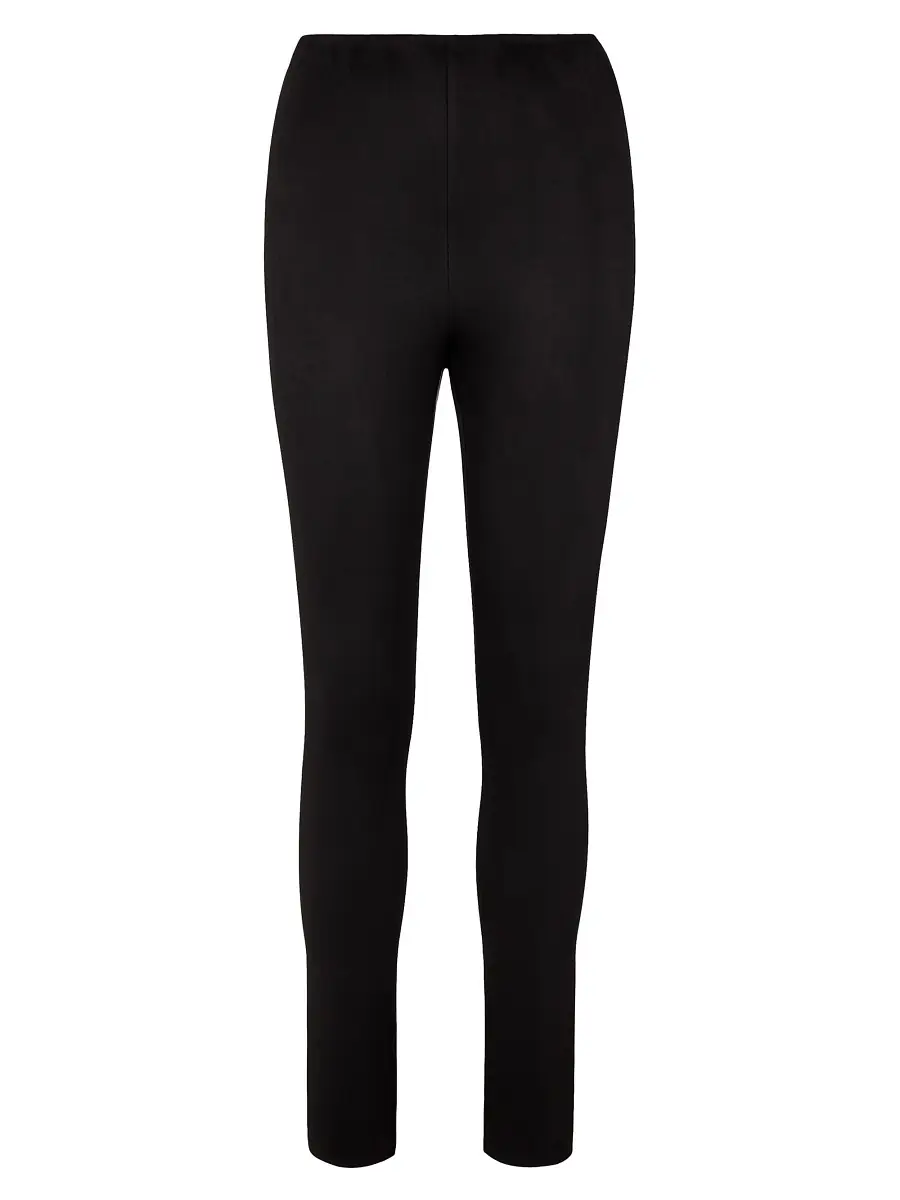Commando Women's Faux-Suede High-Waist Leggings - Black | Thumbnail 3 Commando Women's Faux-Suede High-Waist Leggings - Black | Thumbnail 3