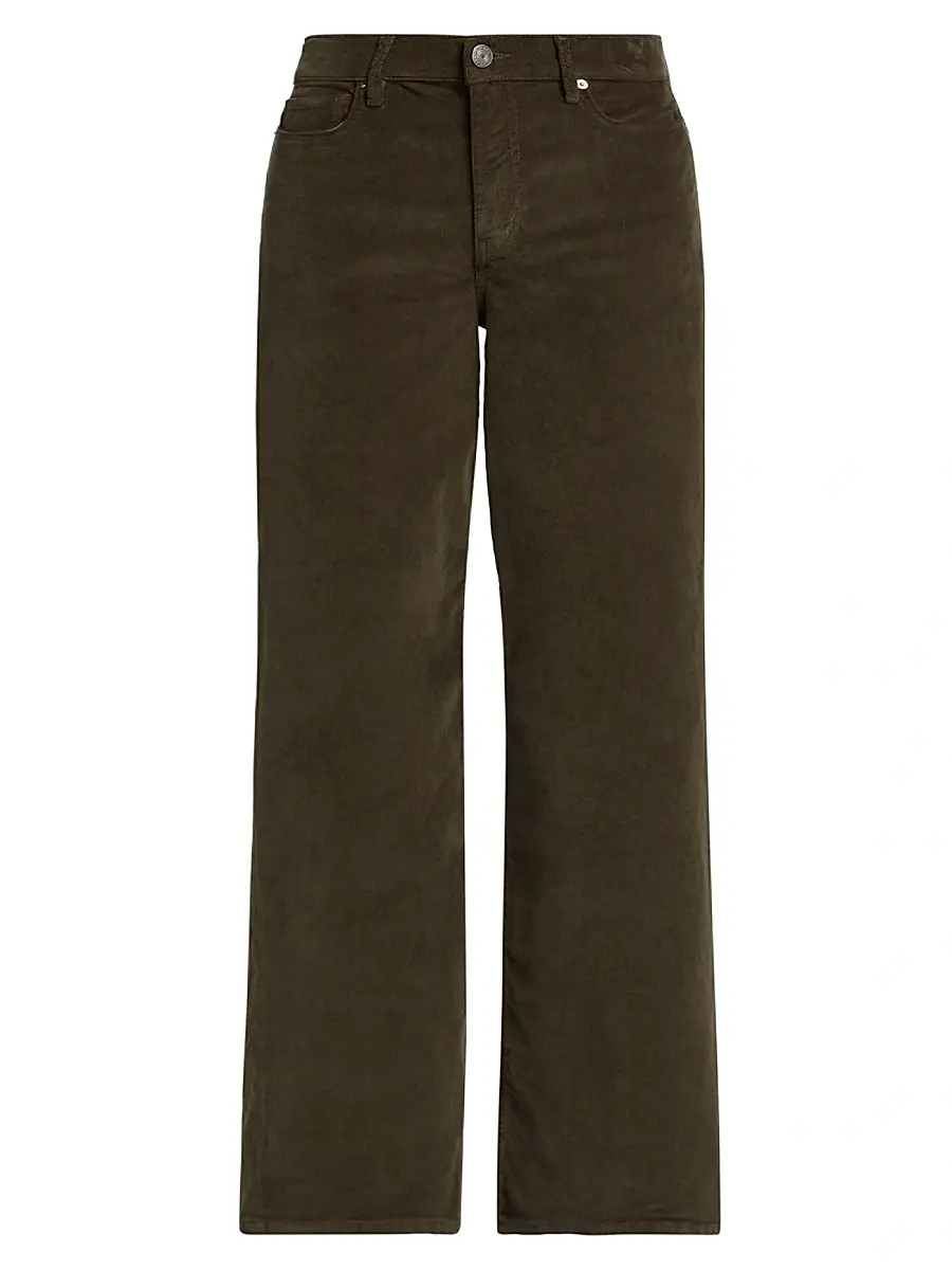 Women's Le Slim Palazzo Corduroy Jeans - Rich Military Women's Le Slim Palazzo Corduroy Jeans - Rich Military