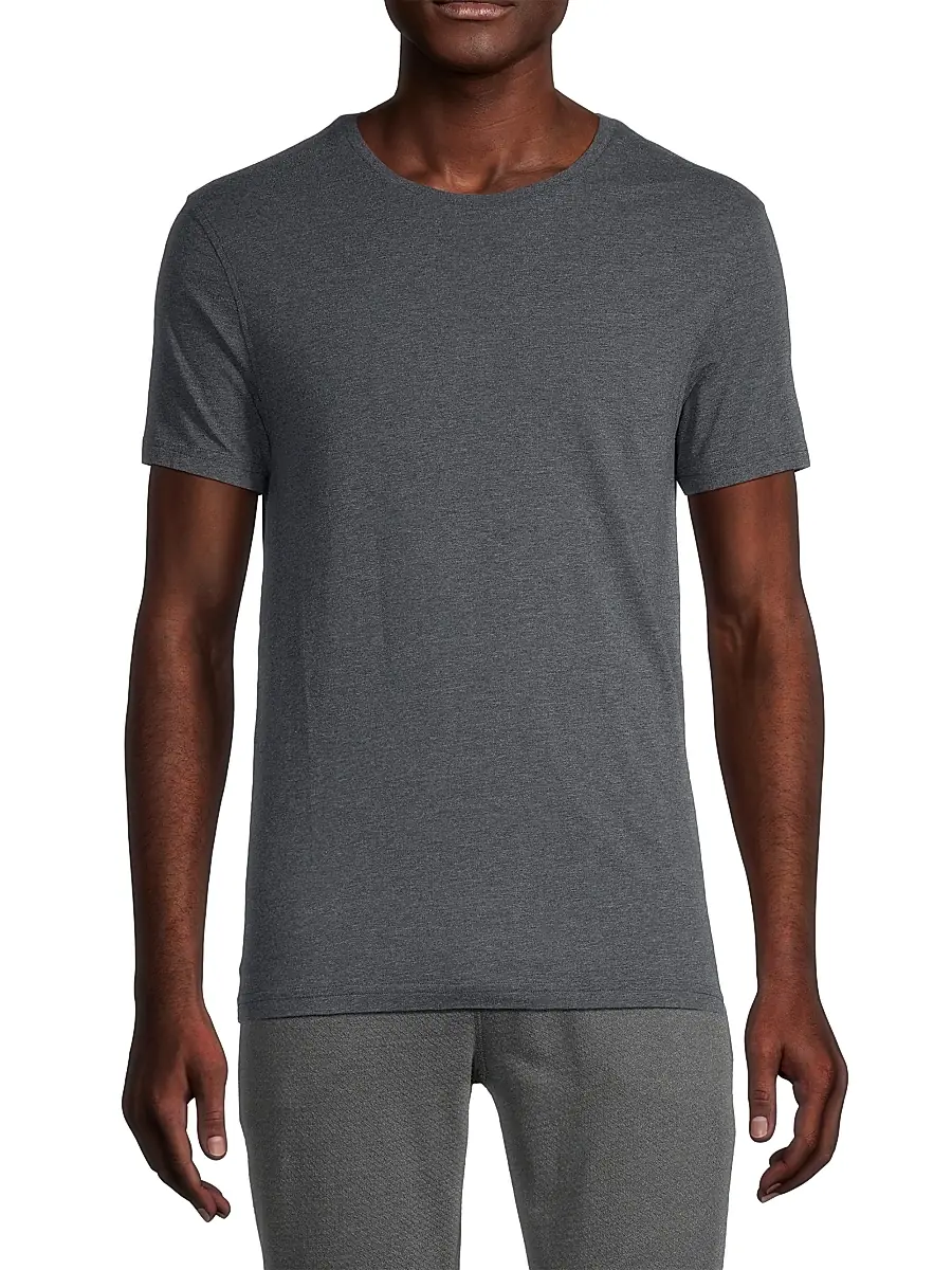 Greyson Men's Spirit Crewneck T-Shirt - Dark Heather | Thumbnail 3 Greyson Men's Spirit Crewneck T-Shirt - Dark Heather | Thumbnail 3