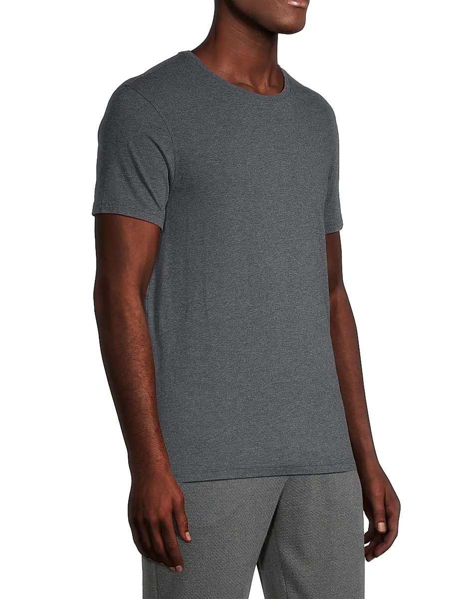 Greyson Men's Spirit Crewneck T-Shirt - Dark Heather | Thumbnail 4 Greyson Men's Spirit Crewneck T-Shirt - Dark Heather | Thumbnail 4