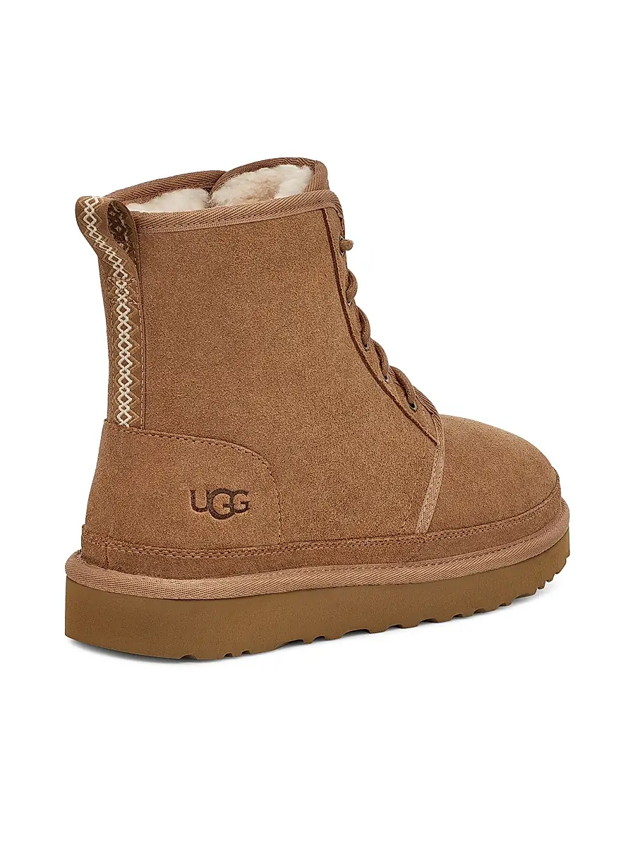 UGG Men's Unisex Neumel Suede High-Top Chukka Boots - Chestnut | Thumbnail 2 UGG Men's Unisex Neumel Suede High-Top Chukka Boots - Chestnut | Thumbnail 2