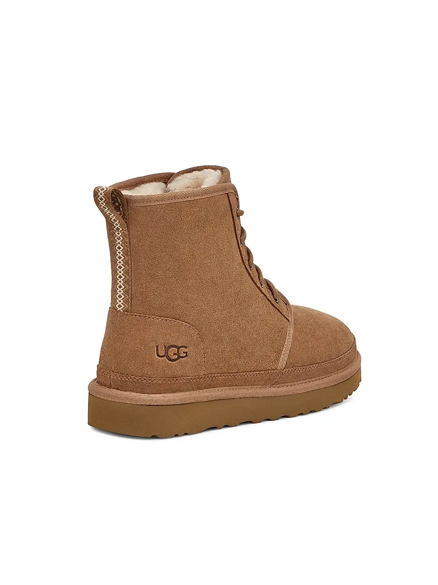 UGG Men's Unisex Neumel Suede High-Top Chukka Boots - Chestnut | Thumbnail 3 UGG Men's Unisex Neumel Suede High-Top Chukka Boots - Chestnut | Thumbnail 3
