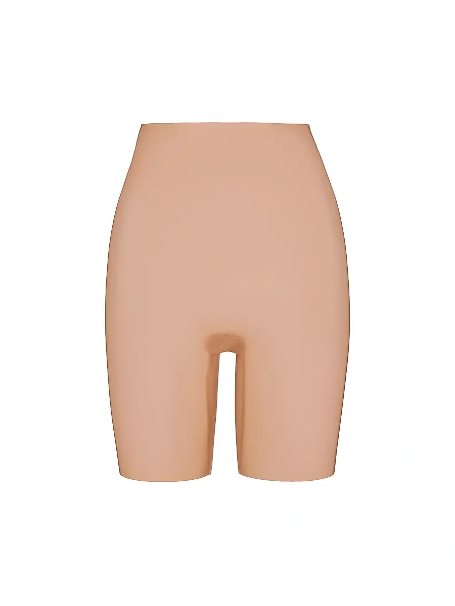 Commando Women's Featherlight Control Shorts - Beige | Image 1 Commando Women's Featherlight Control Shorts - Beige | Image 1