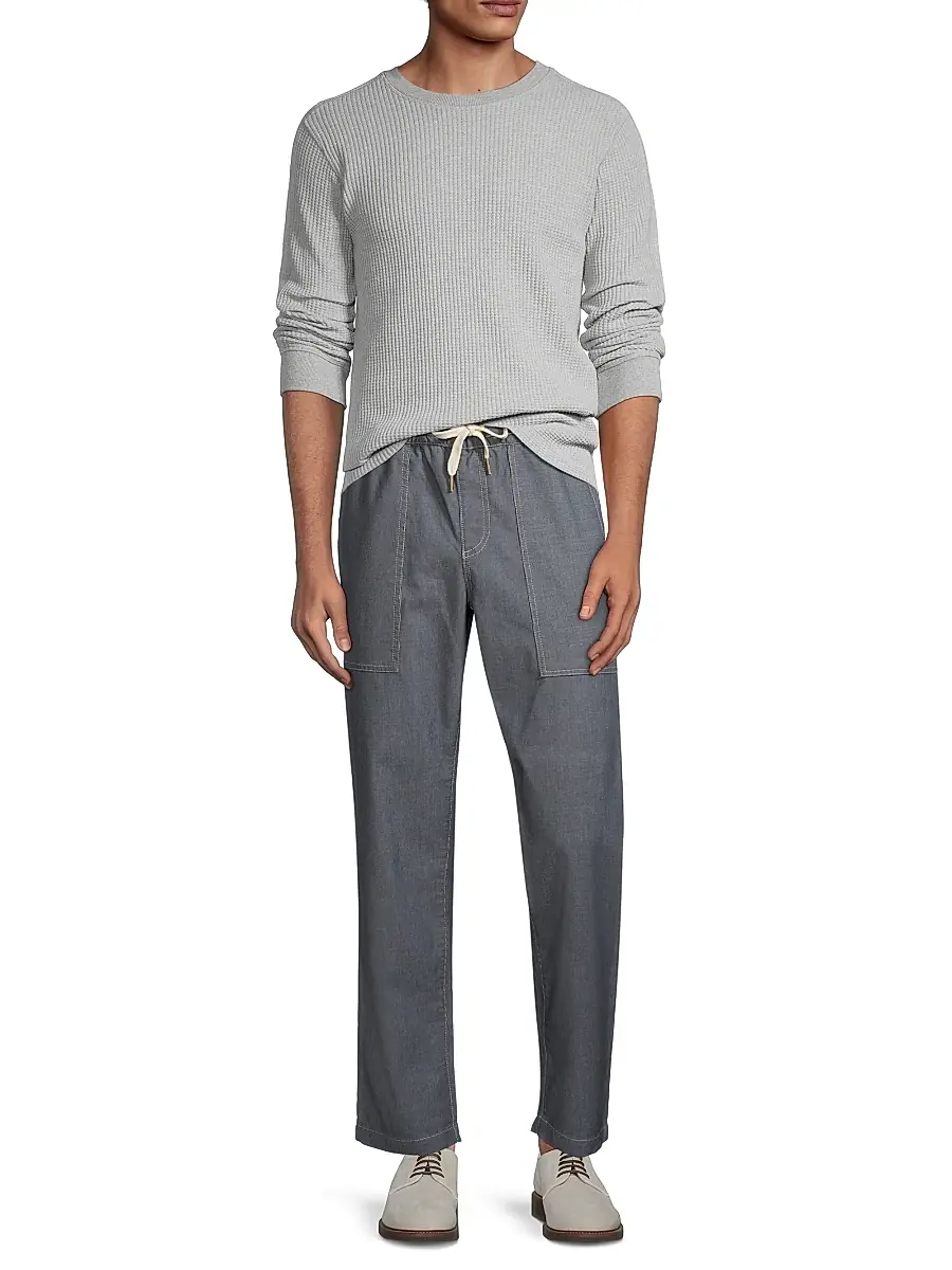 RAILS Men's Wade Thermal Crewneck Sweatshirt | Thumbnail 2