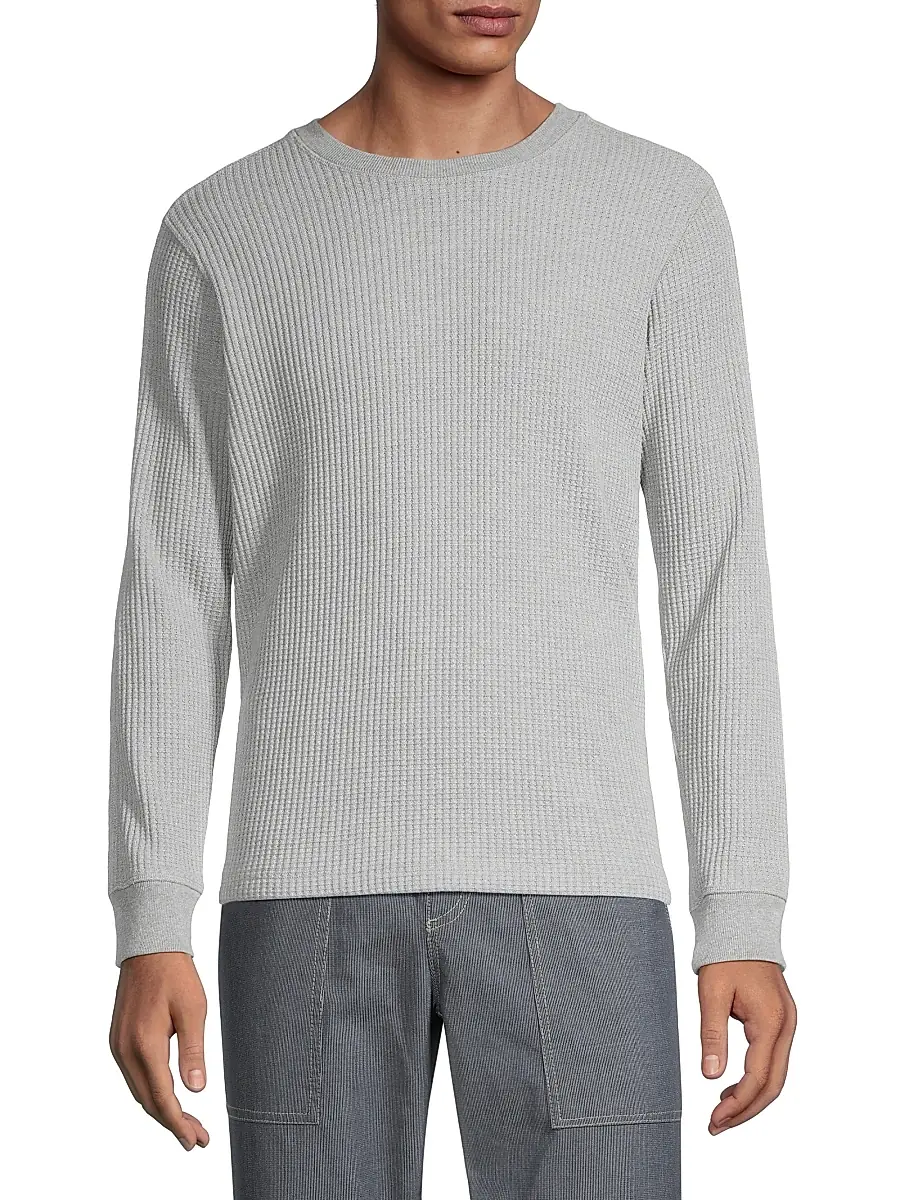 RAILS Men's Wade Thermal Crewneck Sweatshirt | Thumbnail 3