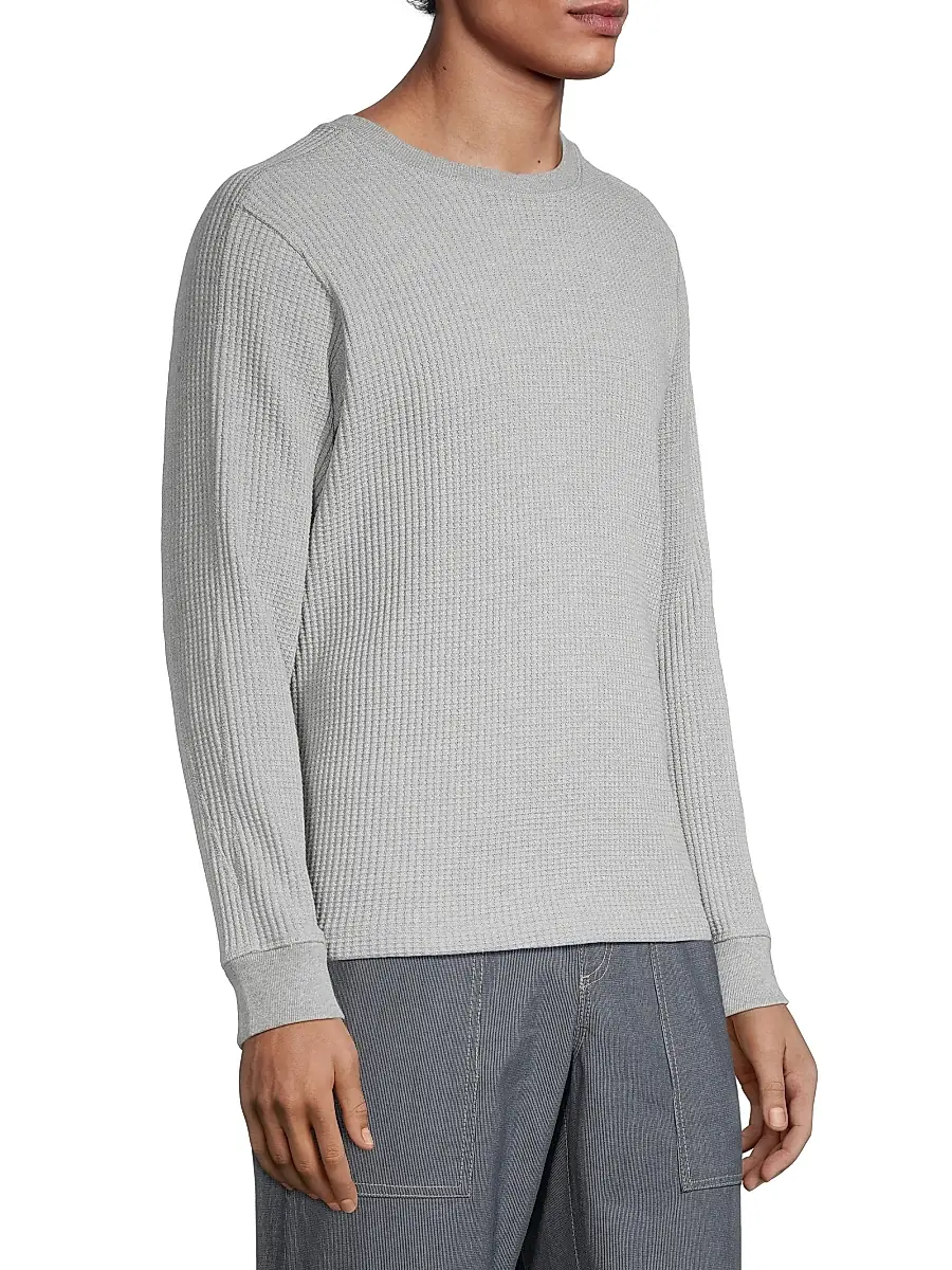 RAILS Men's Wade Thermal Crewneck Sweatshirt | Thumbnail 4