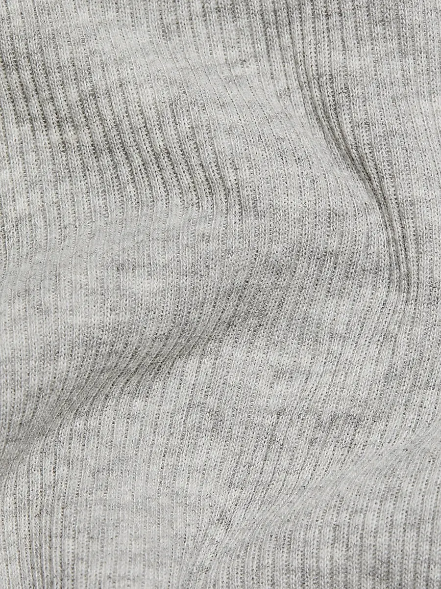 Re/done Women's Ribbed Cotton-Blend Tank - Heather Grey | Thumbnail 7 Re/done Women's Ribbed Cotton-Blend Tank - Heather Grey | Thumbnail 7