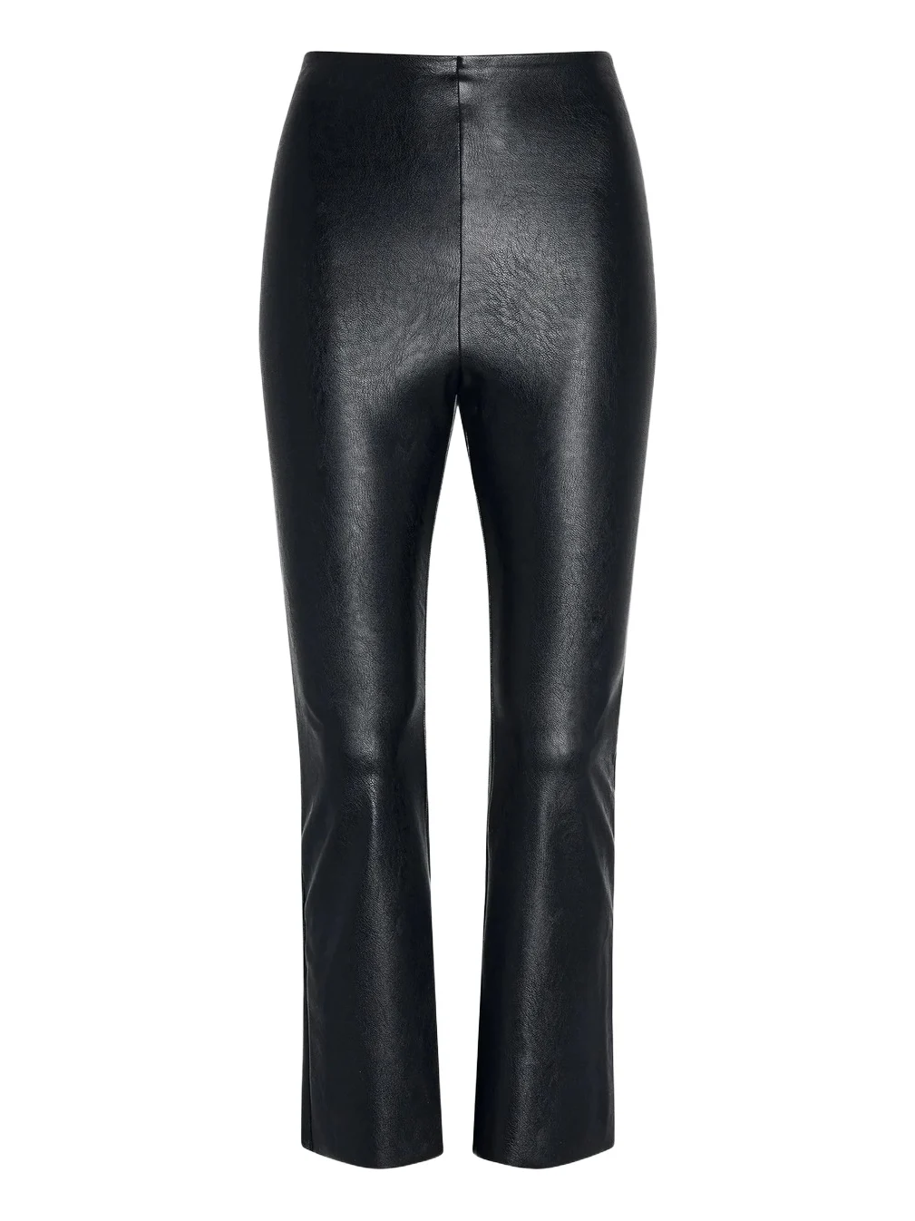 Women's Faux Leather Crop Flare Pant Women's Faux Leather Crop Flare Pant