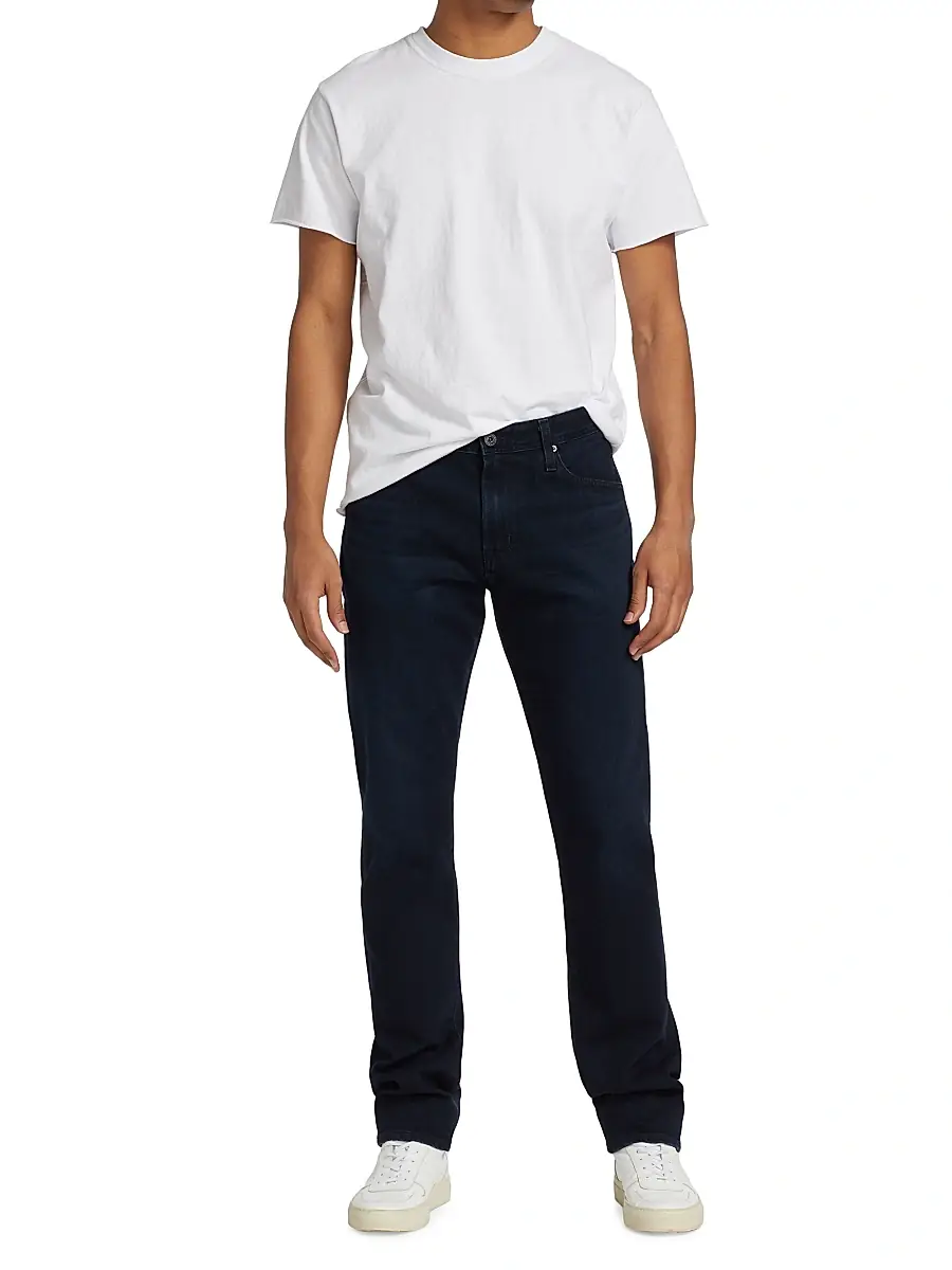 AG Jeans Men's Everett Stretch Slim-Straight Jeans | Thumbnail 2