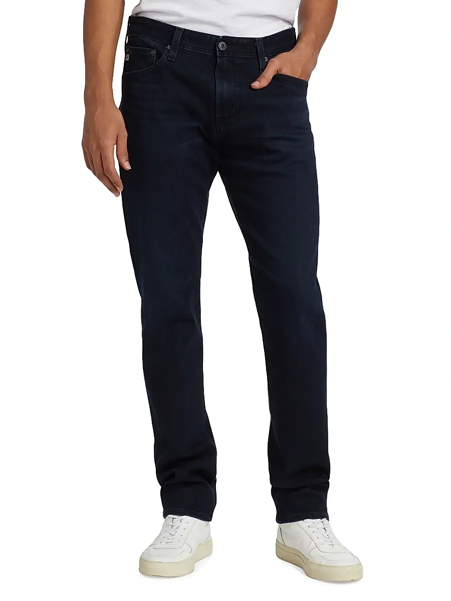 AG Jeans Men's Everett Stretch Slim-Straight Jeans | Thumbnail 3