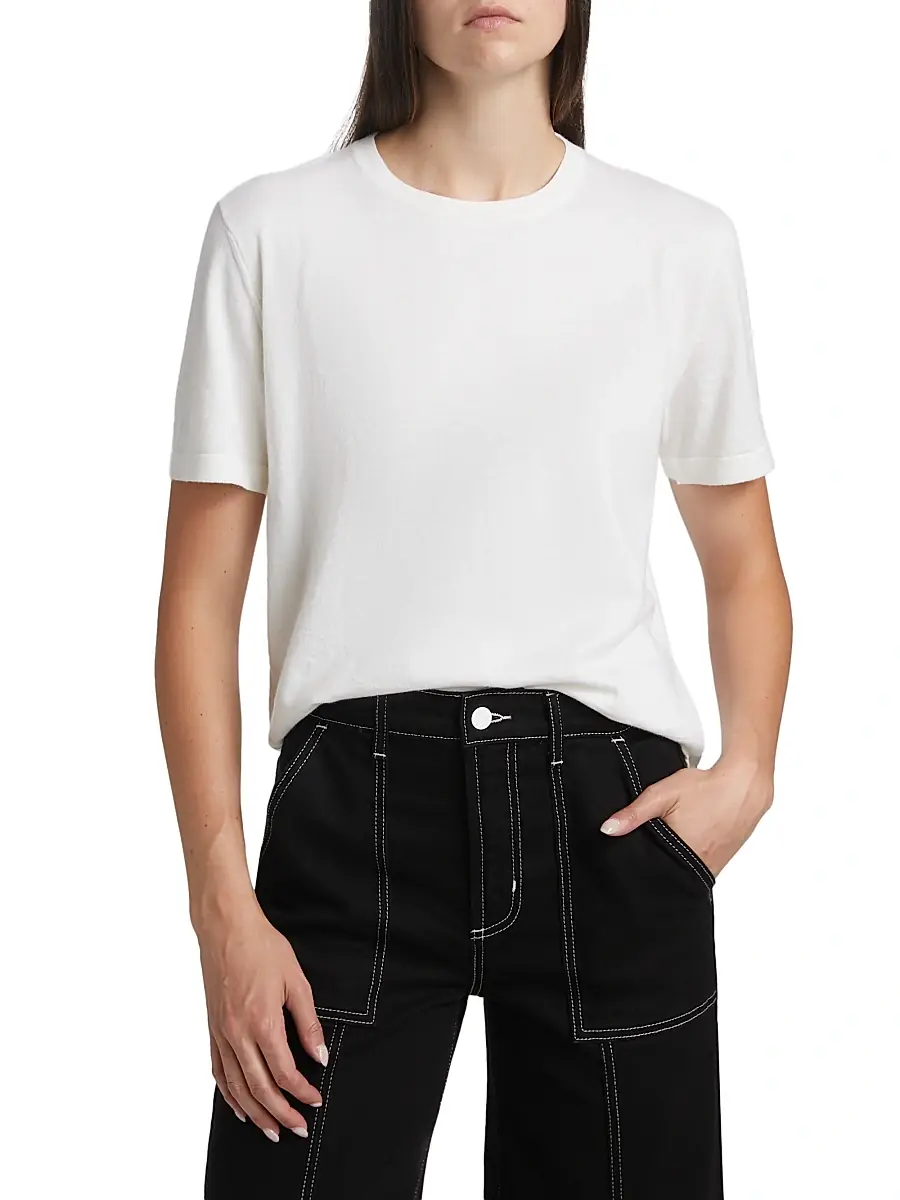 RAILS Women's Cotton-Cashmere T-Shirt | Thumbnail 3 RAILS Women's Cotton-Cashmere T-Shirt | Thumbnail 3