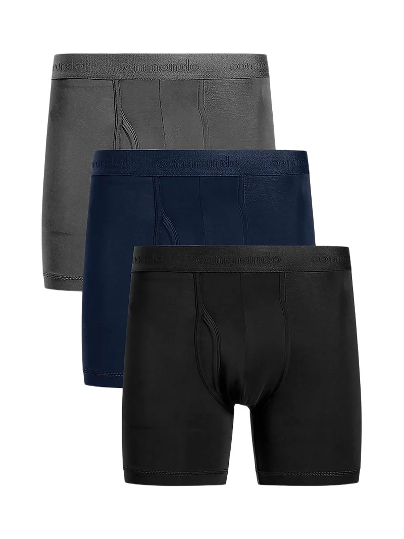 Men's Micro Modal Relaxed-Fit Boxer Brief 3-Pack Men's Micro Modal Relaxed-Fit Boxer Brief 3-Pack