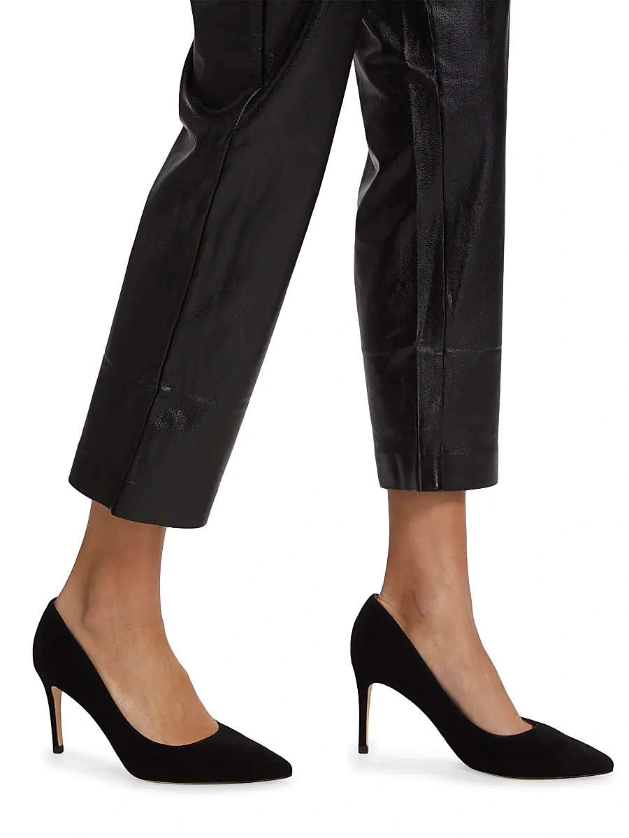 Commando Women's Cropped Faux Leather Pants | Thumbnail 6 Commando Women's Cropped Faux Leather Pants | Thumbnail 6