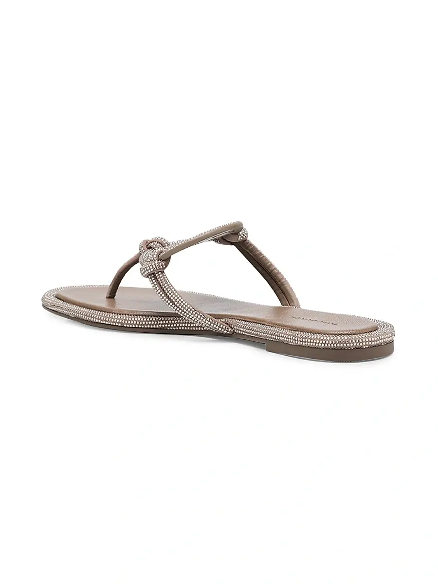 Tory Burch Women's Pavé Cord Miller Leather Sandals | Thumbnail 2 Tory Burch Women's Pavé Cord Miller Leather Sandals | Thumbnail 2