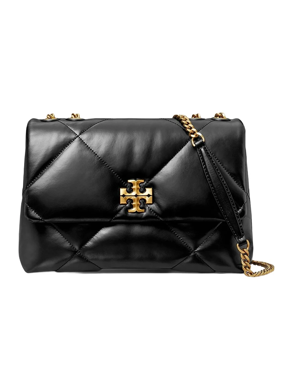 Women's Large Kira Diamond Leather Shoulder Bag