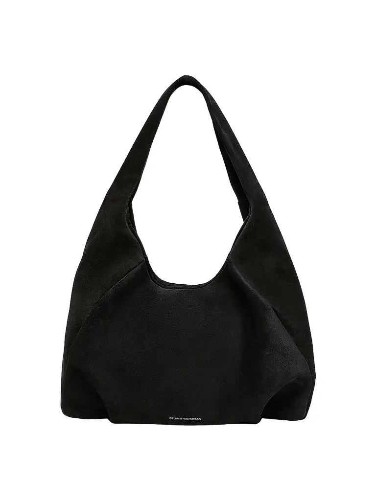 Stuart Weitzman Women's The Moda Hobo Bag - Black | Image 1 Stuart Weitzman Women's The Moda Hobo Bag - Black | Image 1