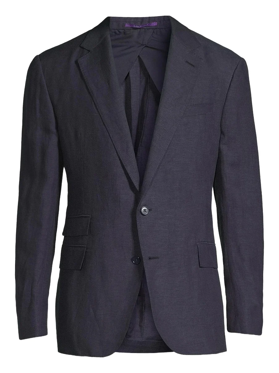 Men's Kent Linen & Silk Canvas Jacket Men's Kent Linen & Silk Canvas Jacket