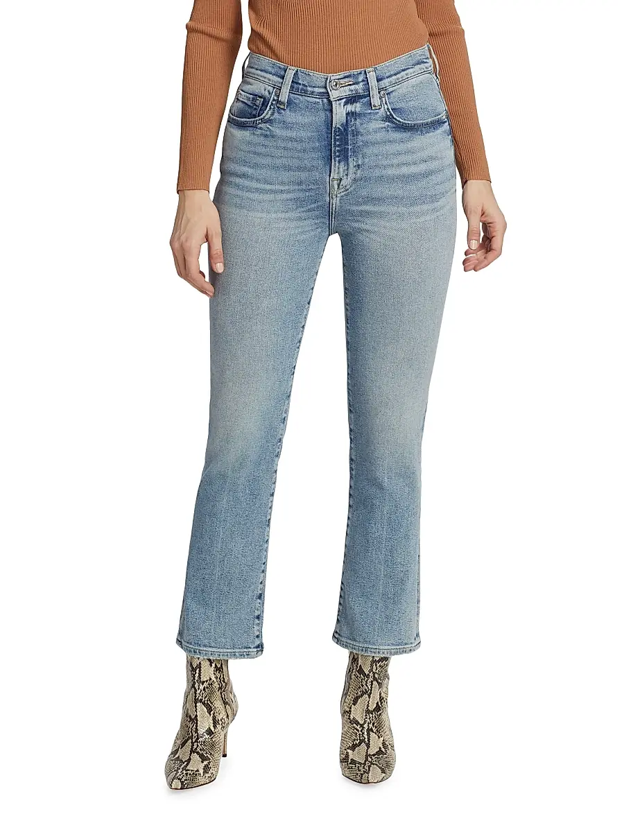 7 For All Mankind Women's Josefina Slim Crop Jeans | Thumbnail 3 7 For All Mankind Women's Josefina Slim Crop Jeans | Thumbnail 3