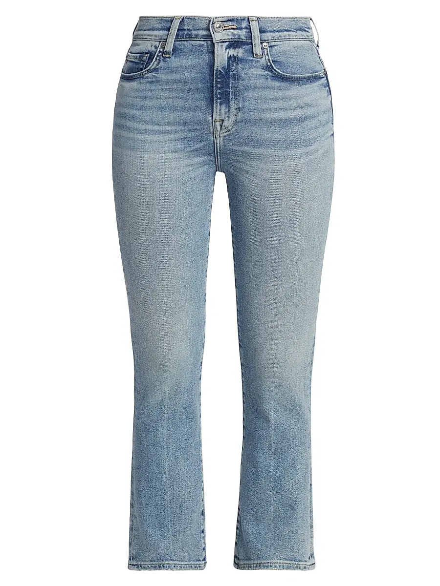 7 For All Mankind Women's Josefina Slim Crop Jeans