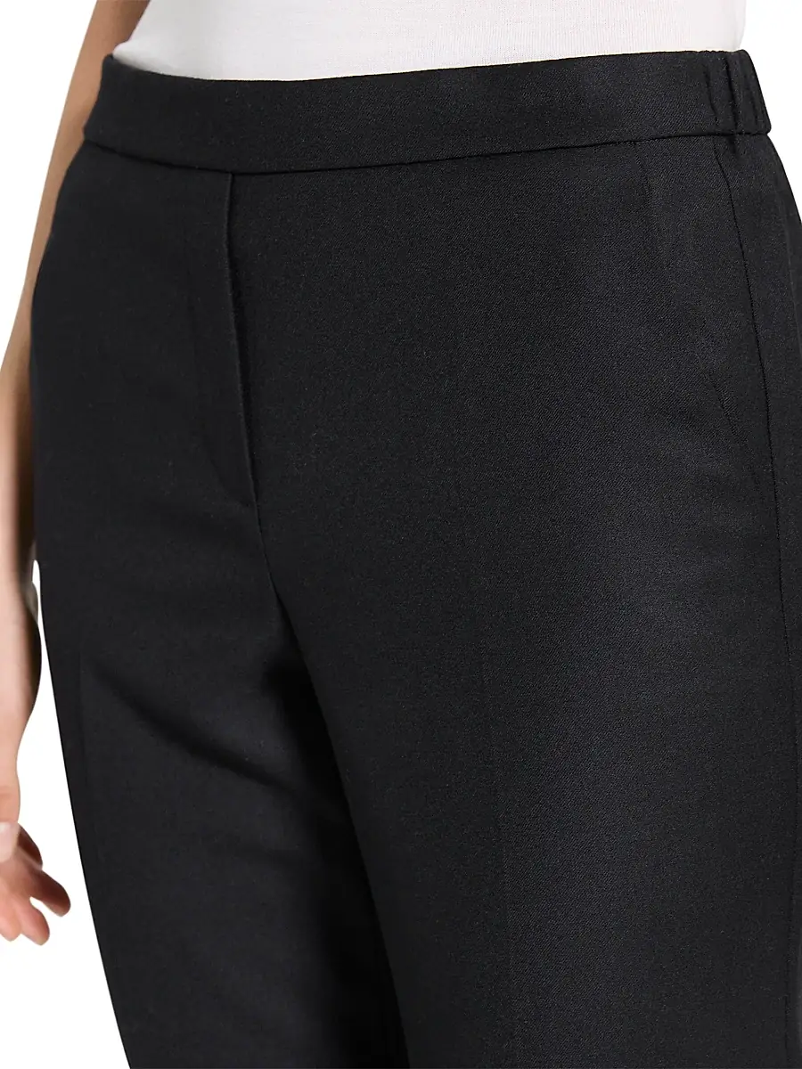 Theory Women's Treeca Wool Crop Trousers | Thumbnail 6 Theory Women's Treeca Wool Crop Trousers | Thumbnail 6