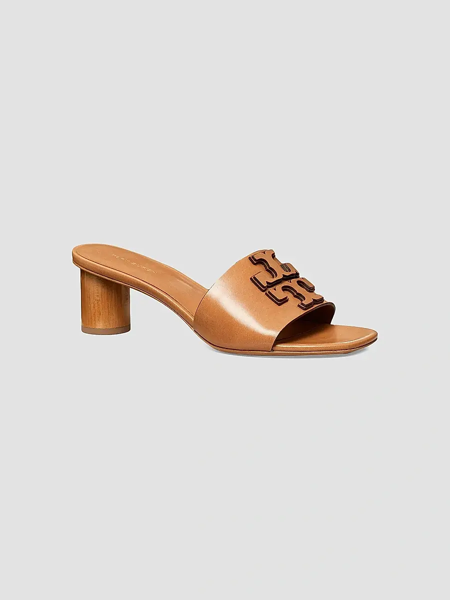 Tory Burch Women's Ines 55MM Leather Mules | Thumbnail 2 Tory Burch Women's Ines 55MM Leather Mules | Thumbnail 2