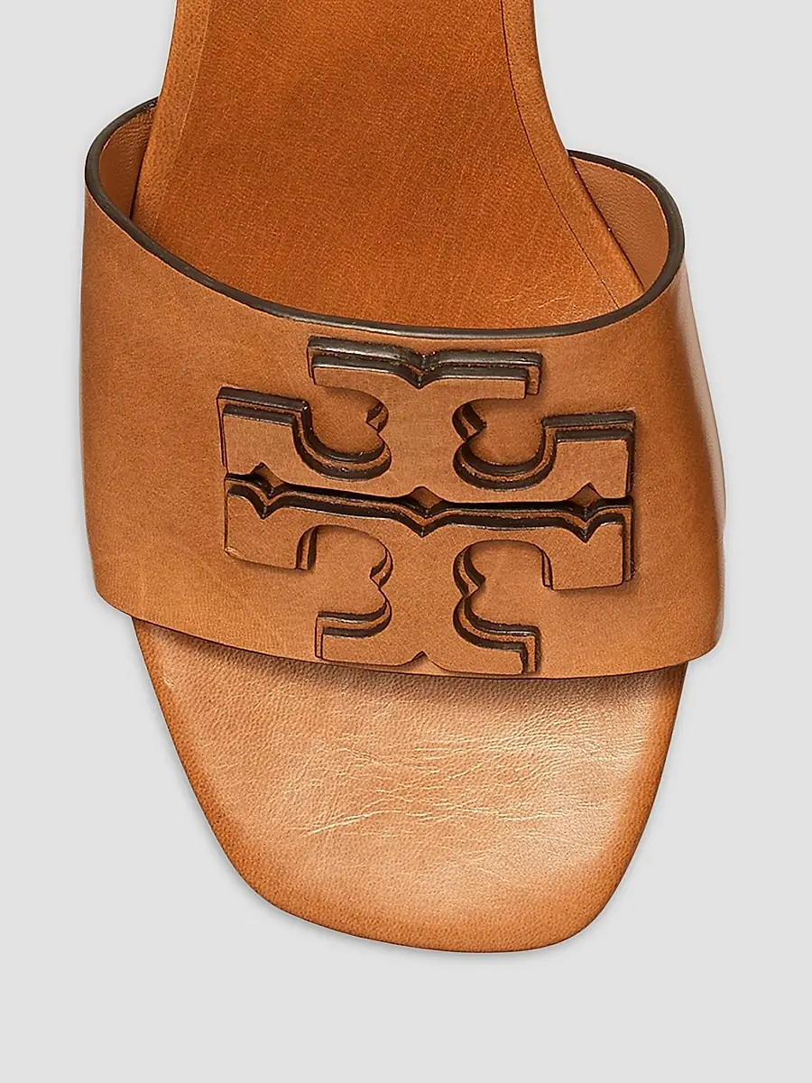 Tory Burch Women's Ines 55MM Leather Mules | Thumbnail 3 Tory Burch Women's Ines 55MM Leather Mules | Thumbnail 3
