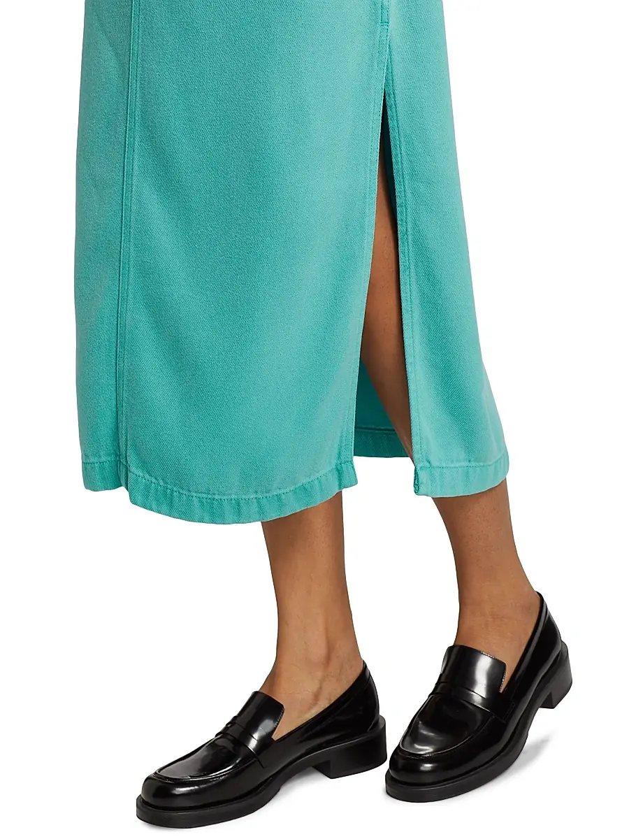 7 For All Mankind Women's Stretch Denim Midi-Skirt | Thumbnail 6 7 For All Mankind Women's Stretch Denim Midi-Skirt | Thumbnail 6