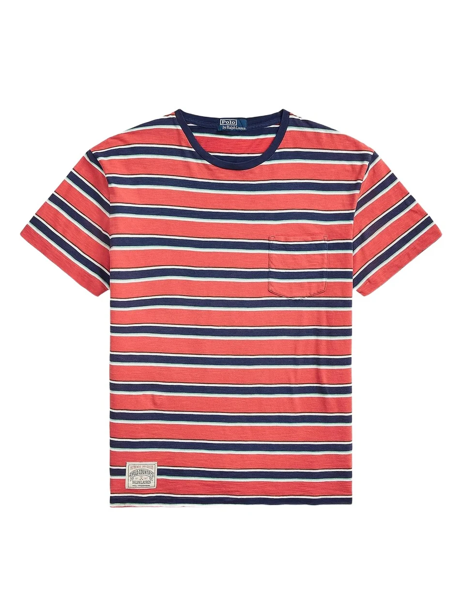 Polo Ralph Lauren Men's Striped Cotton Gauze Jersey T-Shirt