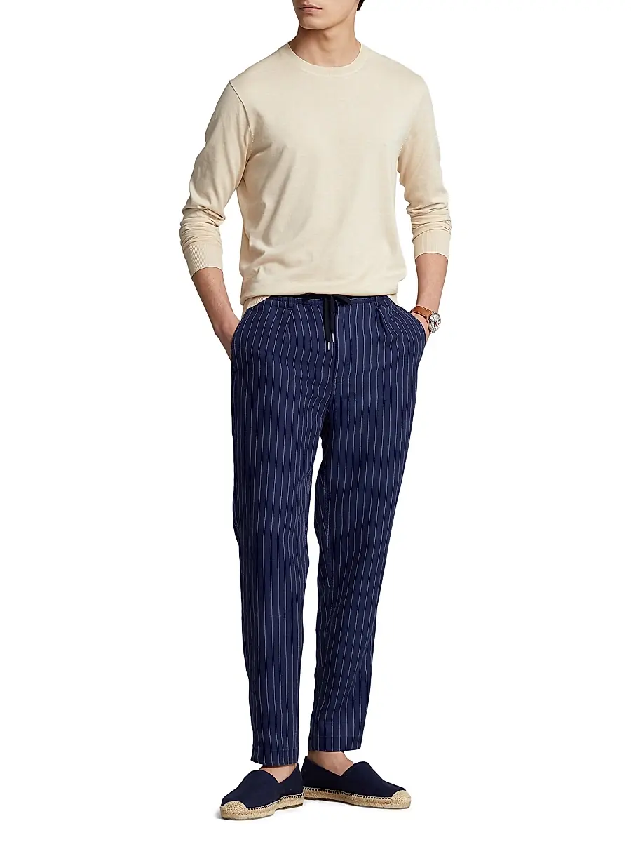 Polo Ralph Lauren Men's Cotton Crewneck Sweater | Thumbnail 2 Polo Ralph Lauren Men's Cotton Crewneck Sweater | Thumbnail 2