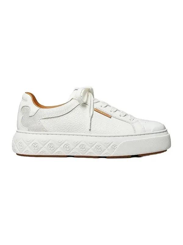 Tory Burch Women's Ladybug Leather Low-Top Sneakers