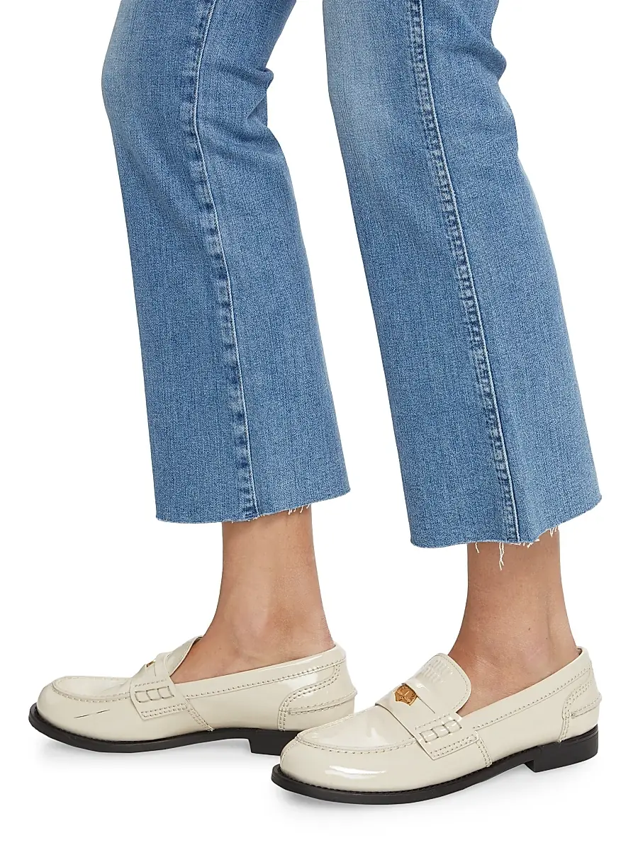 7 For All Mankind Women's Slim Kick High-Rise Cropped Jeans | Thumbnail 6