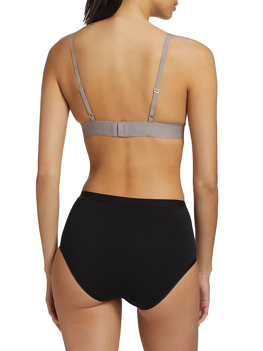 Wolford Women's Beauty Cotton Triangle Bralette | Thumbnail 4 Wolford Women's Beauty Cotton Triangle Bralette | Thumbnail 4