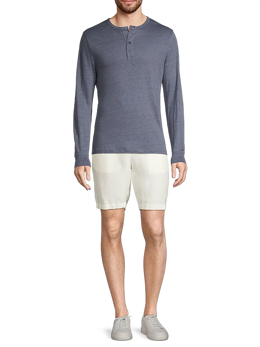 Vince Men's Hemp Drawstring Shorts | Thumbnail 2