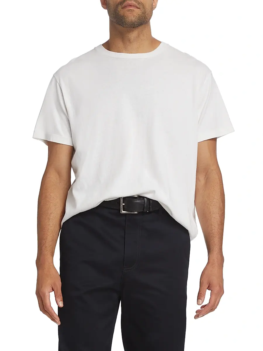 Nili Lotan Men's Bradley Relaxed T-Shirt | Thumbnail 3