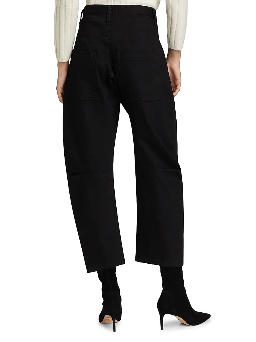 Nili Lotan Women's Shon Barrel Jeans | Thumbnail 5 Nili Lotan Women's Shon Barrel Jeans | Thumbnail 5