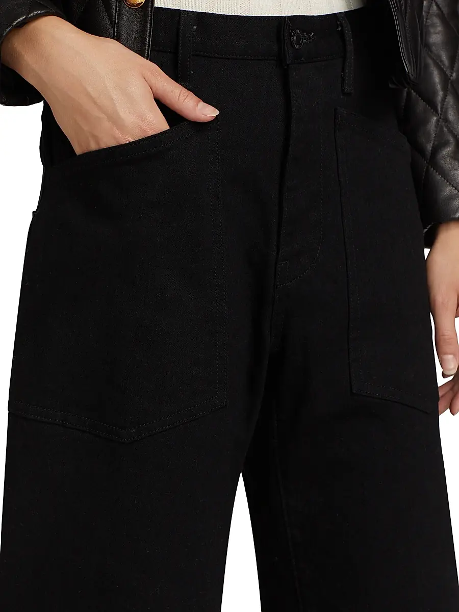 Nili Lotan Women's Shon Barrel Jeans | Thumbnail 6 Nili Lotan Women's Shon Barrel Jeans | Thumbnail 6