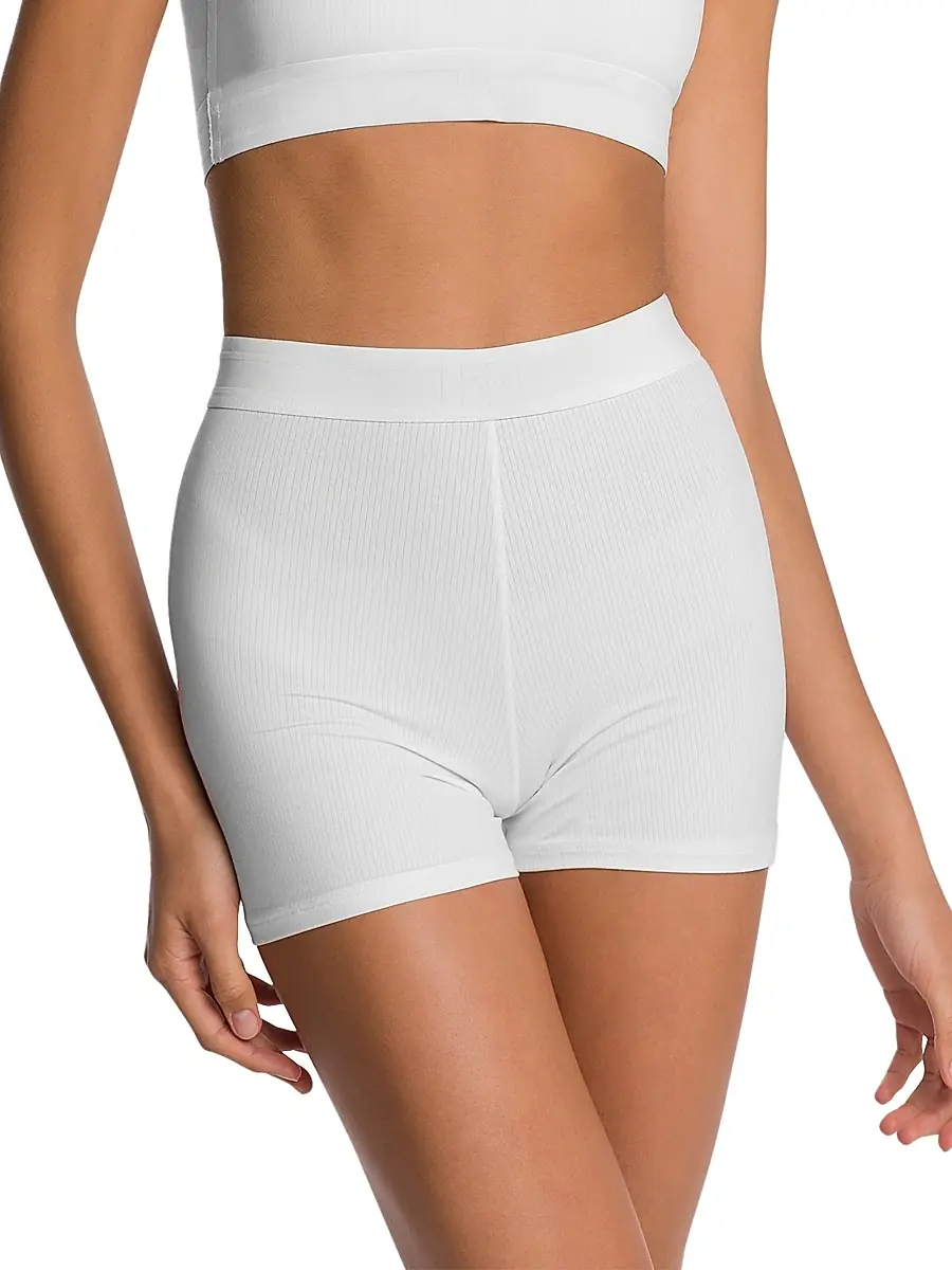 Wolford Women's Beauty Cotton Bike Shorts | Thumbnail 2 Wolford Women's Beauty Cotton Bike Shorts | Thumbnail 2